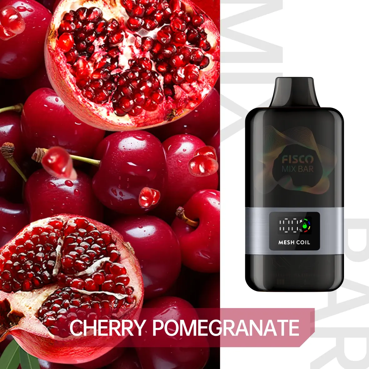 FISCO Mix 12000 CHERRY POMEGRANATE - Buy Online Australia | Vapes Market Australia