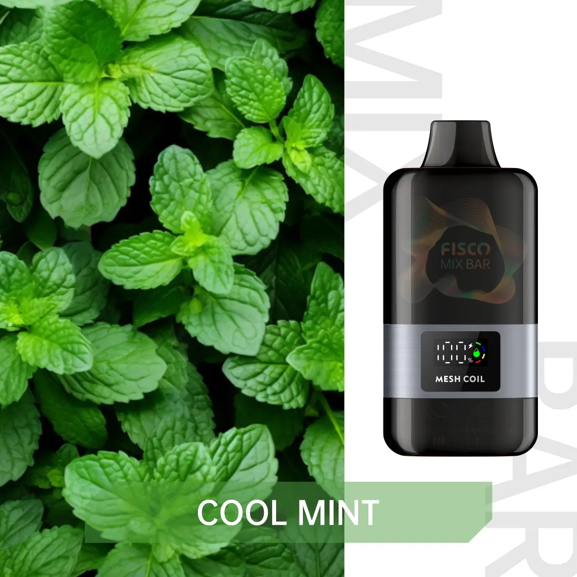 FISCO Mix Bar 12000 Puffs Cool Mint — Disposable Vape Australia - Buy Online Australia | Vapes Market Australia