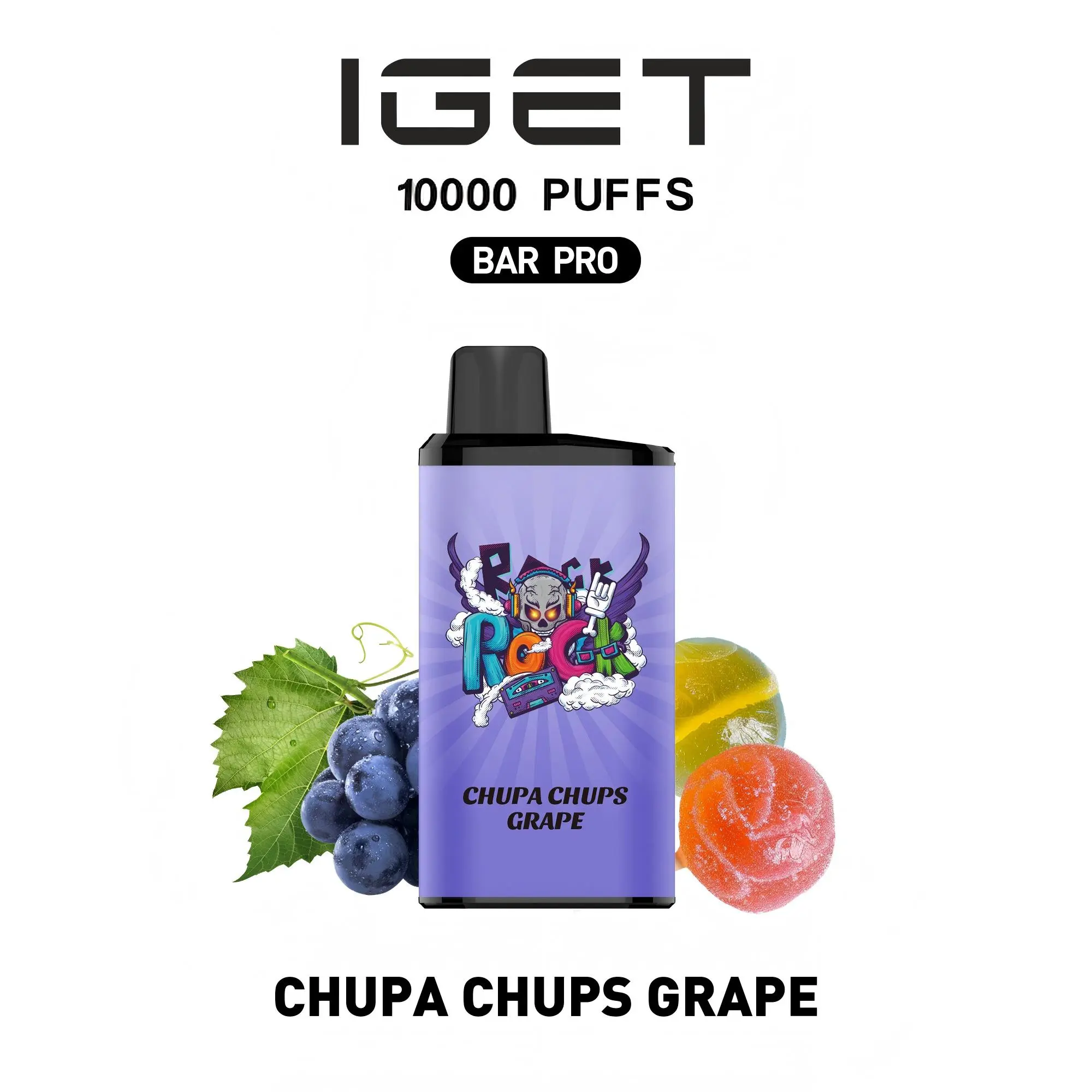 IGET BAR PRO 10000 CHUP GRAPE - Buy Online Australia | Vapes Market Australia