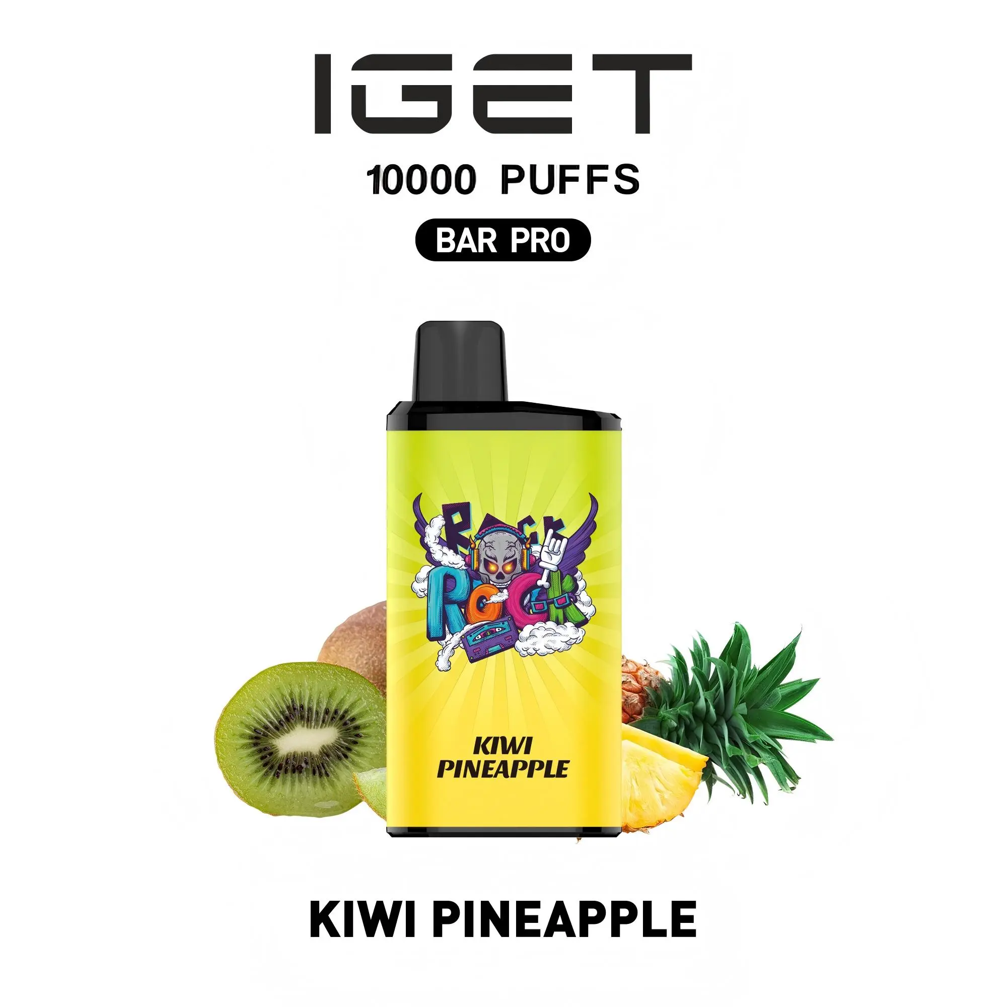 IGET BAR PRO 10000 KIWI PINEAPPLE - Buy Online Australia | Vapes Market Australia