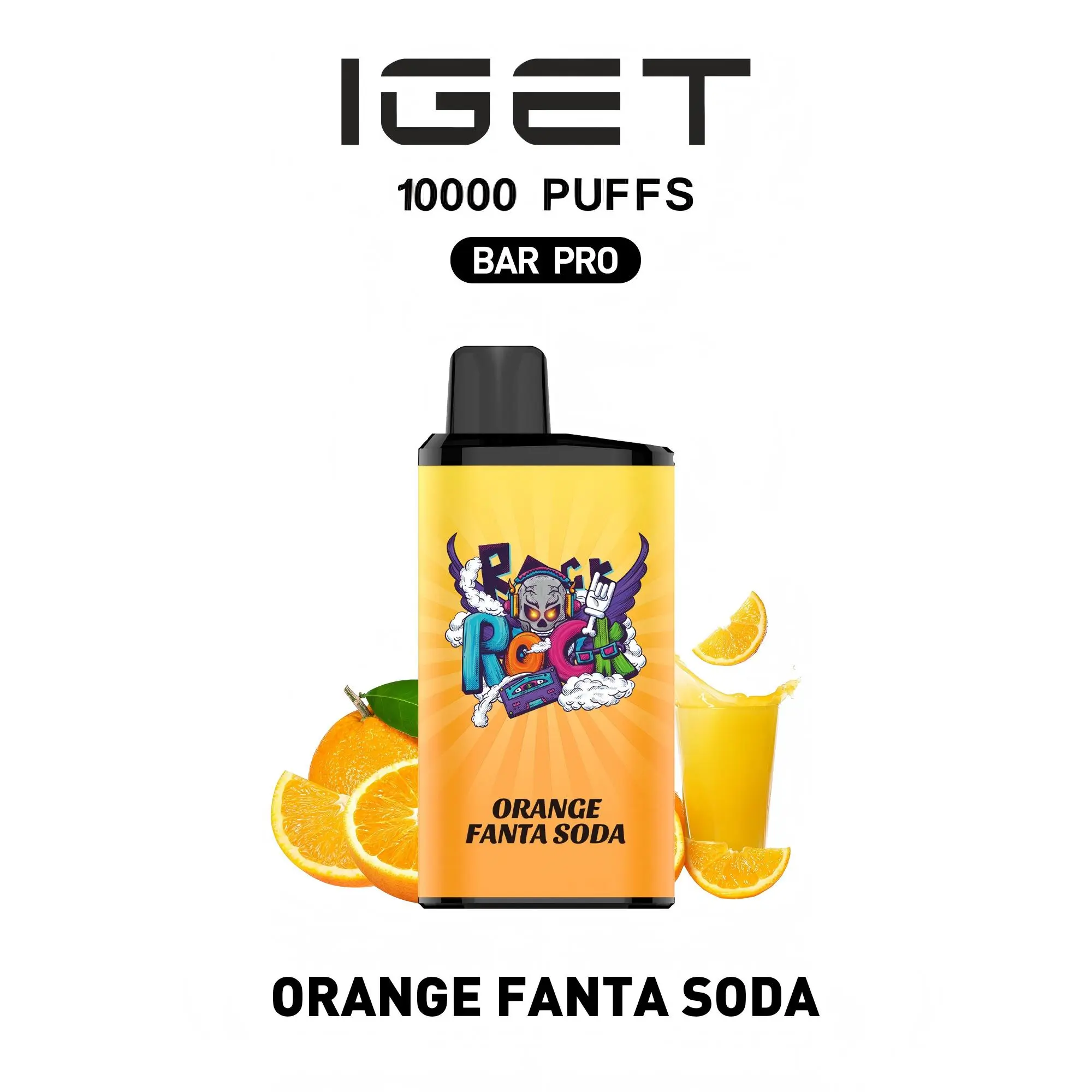 IGET BAR PRO 10000 ORANGE FANTA SODA - Buy Online Australia | Vapes Market Australia