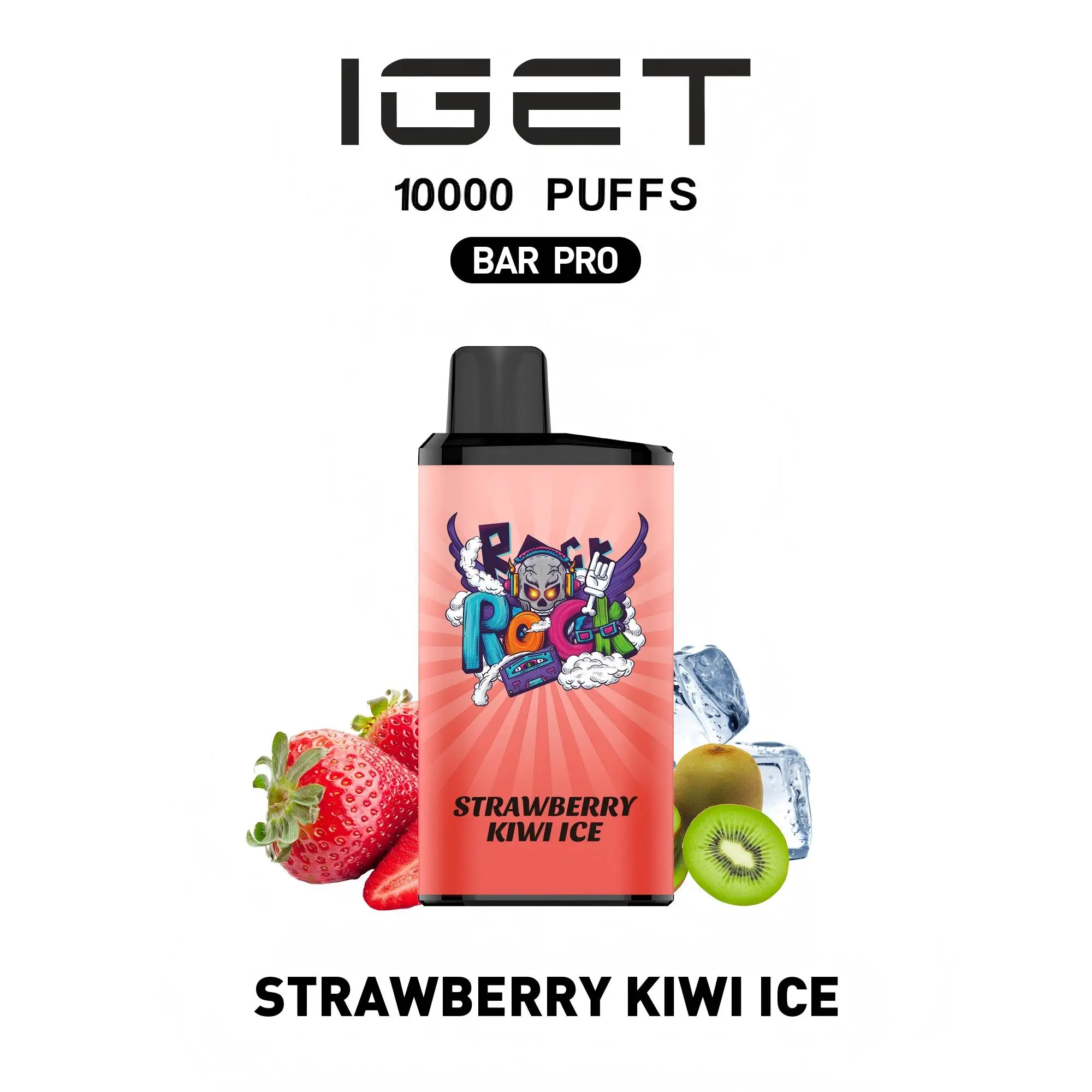 IGET BAR PRO 10000 STRAWBERRY KIWI ICE - Buy Online Australia | Vapes Market Australia
