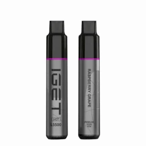 IGET HOT Raspberry grape 5500 Puffs