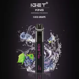 IGET KING ICED GRAPE – 2600 PUFFS
