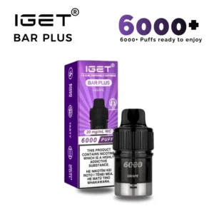 IGET Bar Plus Pod 6000 Puffs | Only £9.90 & 21 Flavours